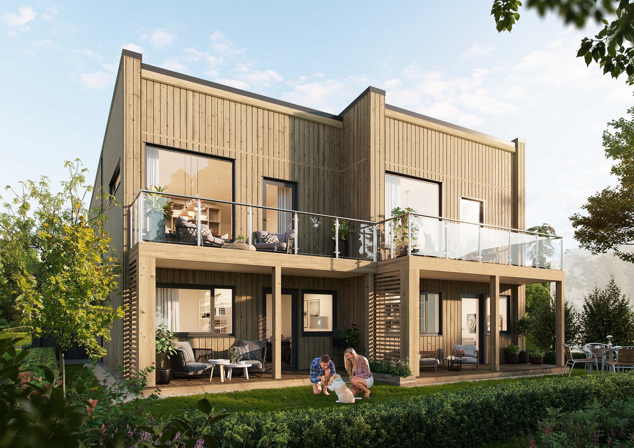 Bilde er kun ment som illustrasjon og vil derfor avvike noe fra faktisk bebyggelse.