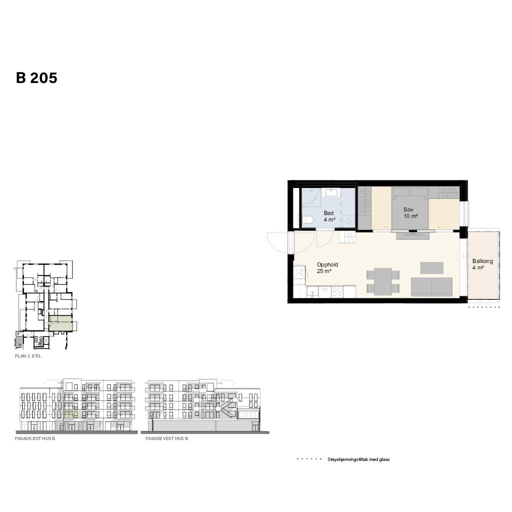 Plantegning B205