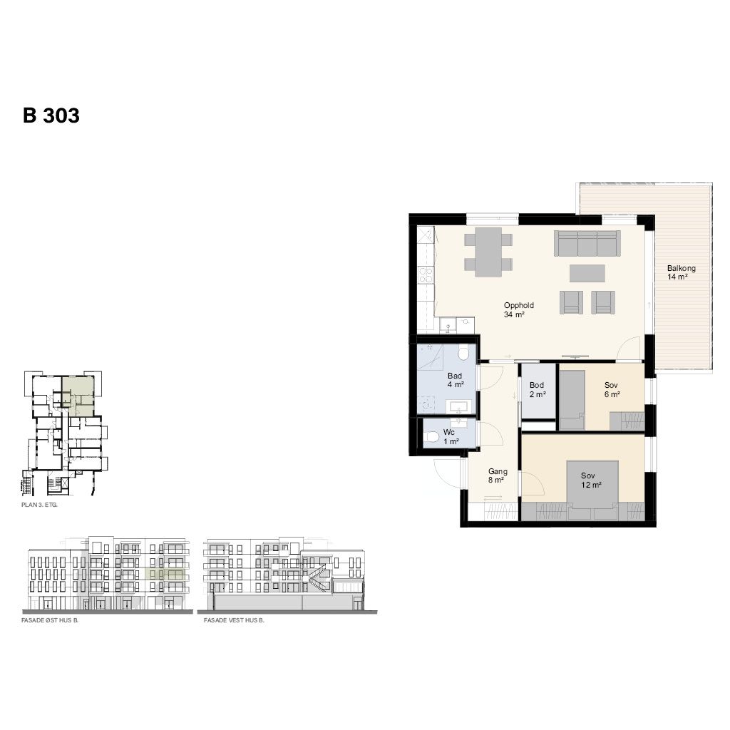 Plantegning B303
