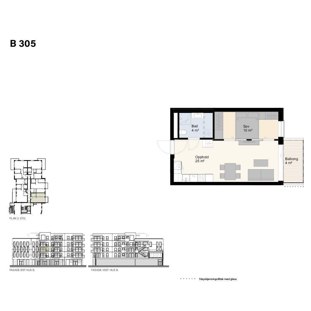Plantegning B305