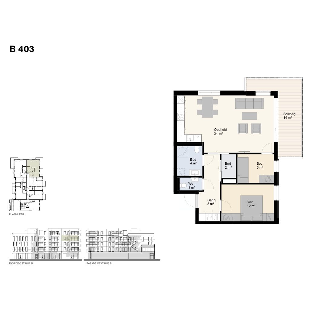 Plantegning B403
