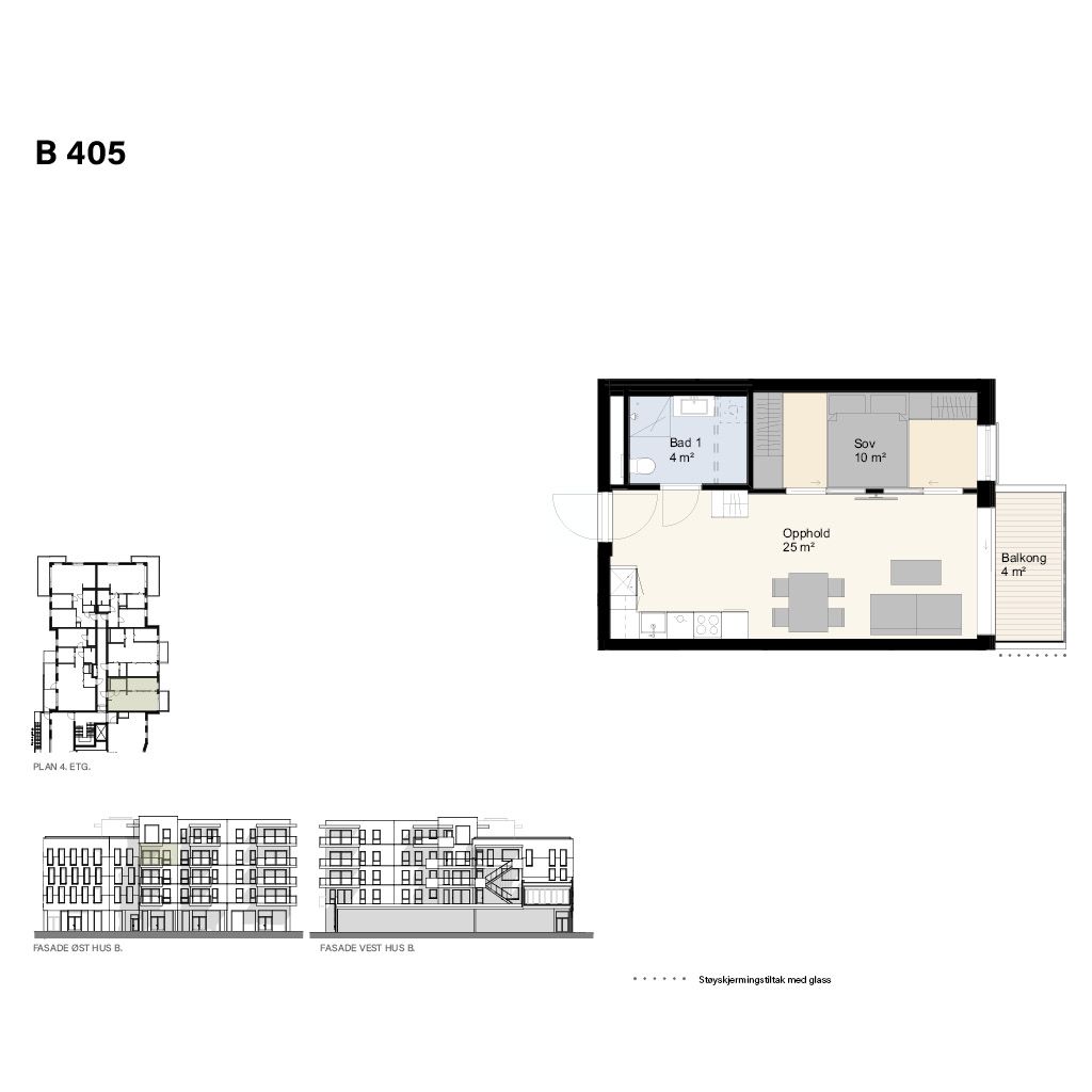 Plantegning B405