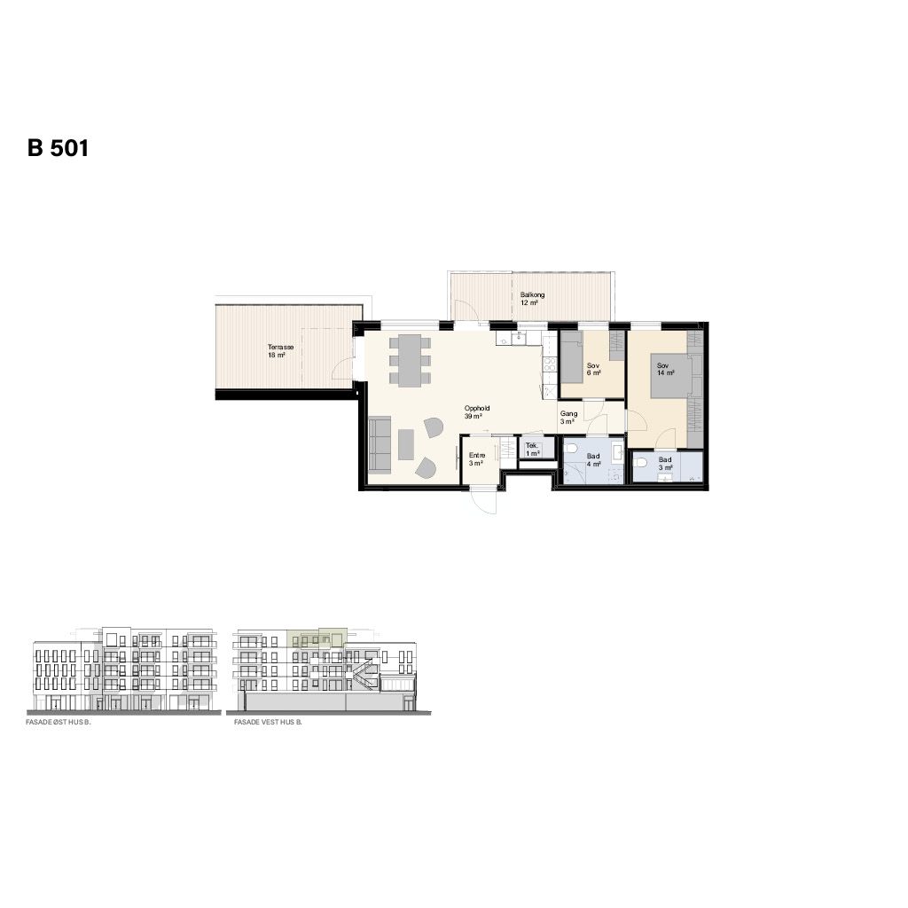 Plantegning B501