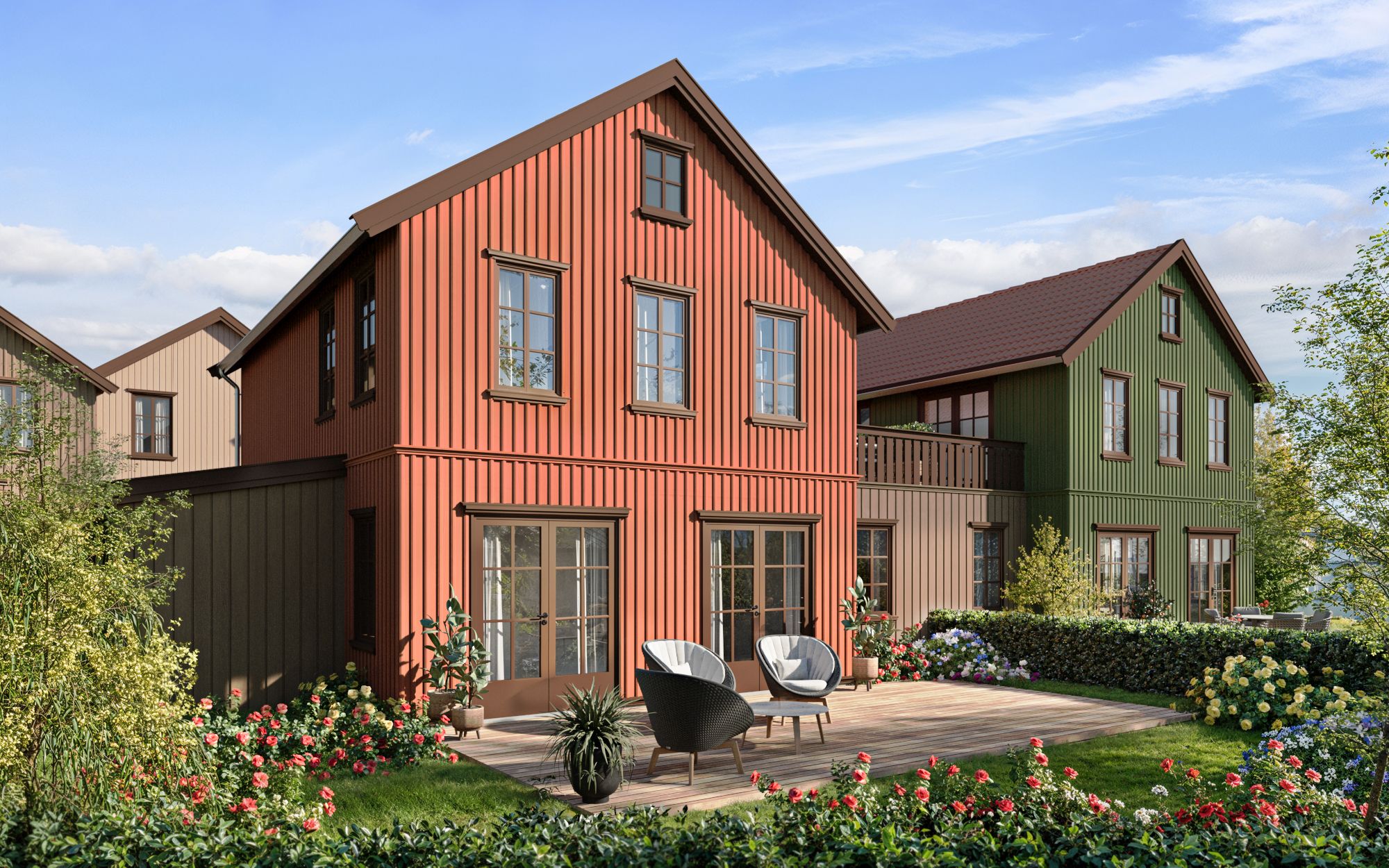 Enderinger vil kunne framkomme fra illustrasjonene