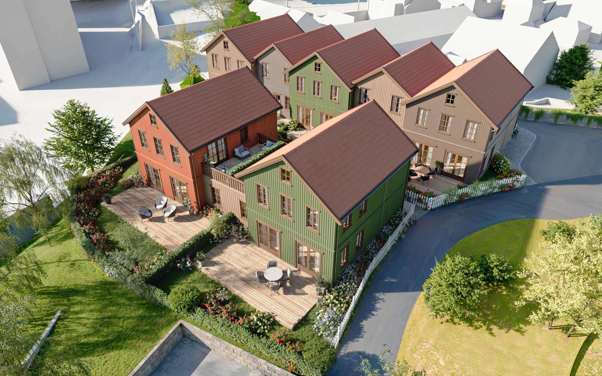 Enderinger vil kunne framkomme fra illustrasjonene