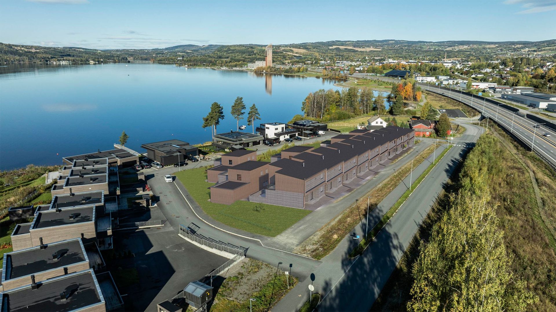 Illustrasjonsfoto oversikt boliger