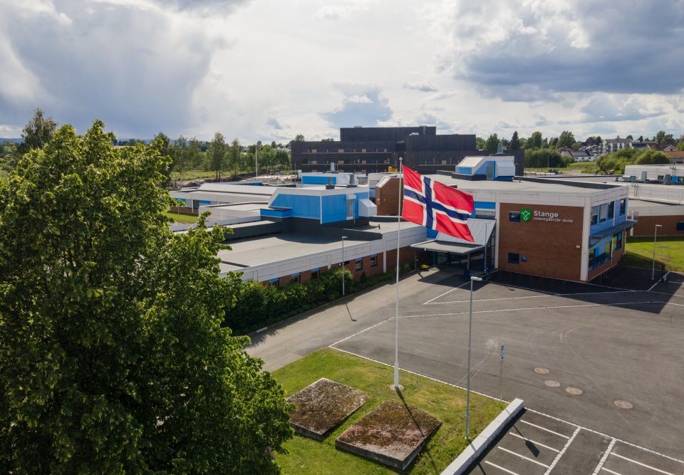   Stange videregående skole tilbyr studiespesialisering, idrettsfag, bygg- og anleggsteknikk, og musikk, dans og drama. Skolen har et godt elevmiljø med høy trivsel blant elevene.