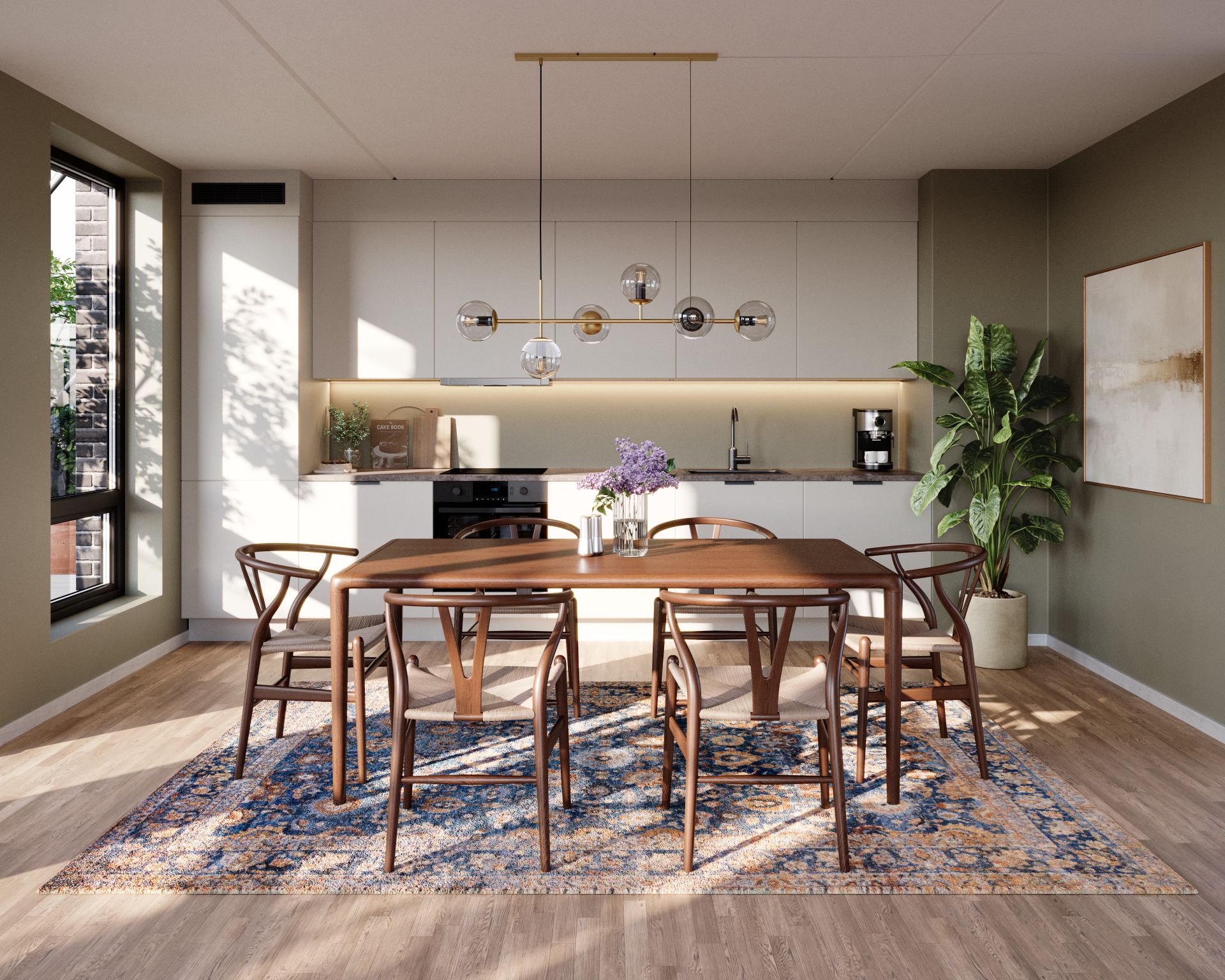 Illustrasjon fra annen leilighet