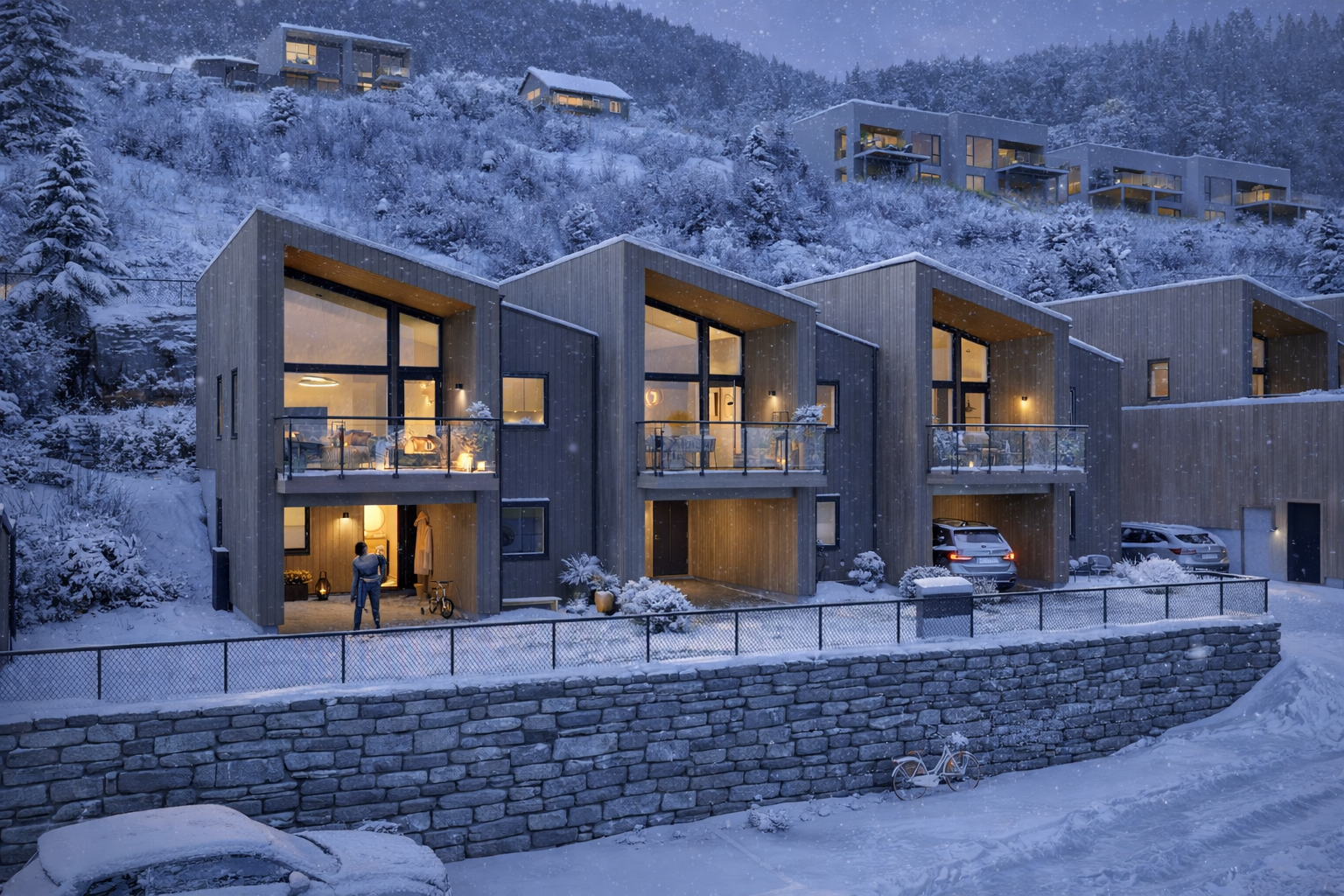 Flott arkitektonisk uttrykk