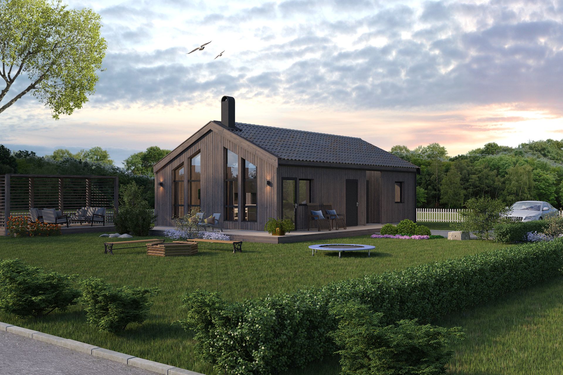 Lysbo fra Blåne. Våre boligmodeller.