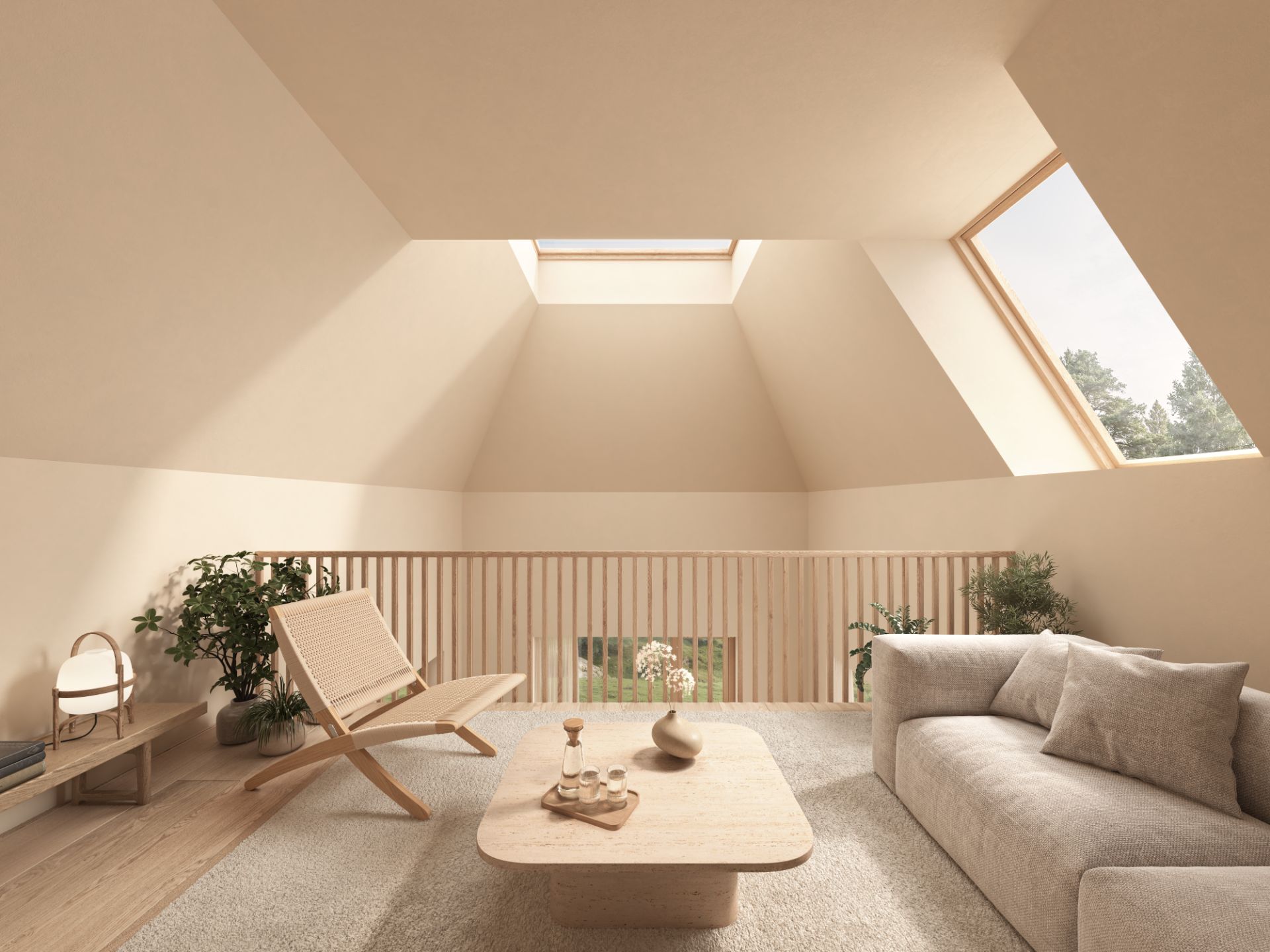 Enebolig XL, mesanin