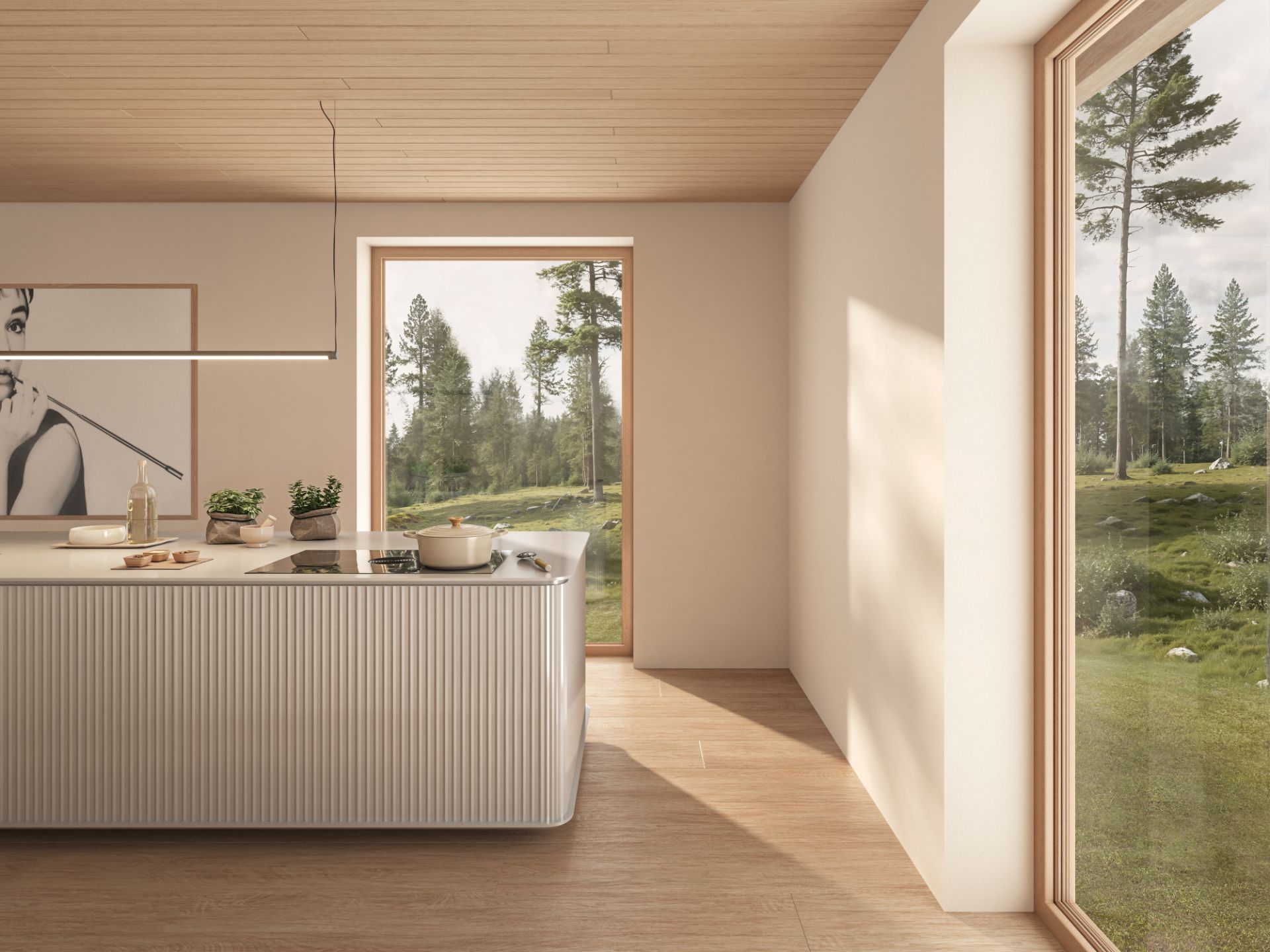 Enebolig XL, kjøkken