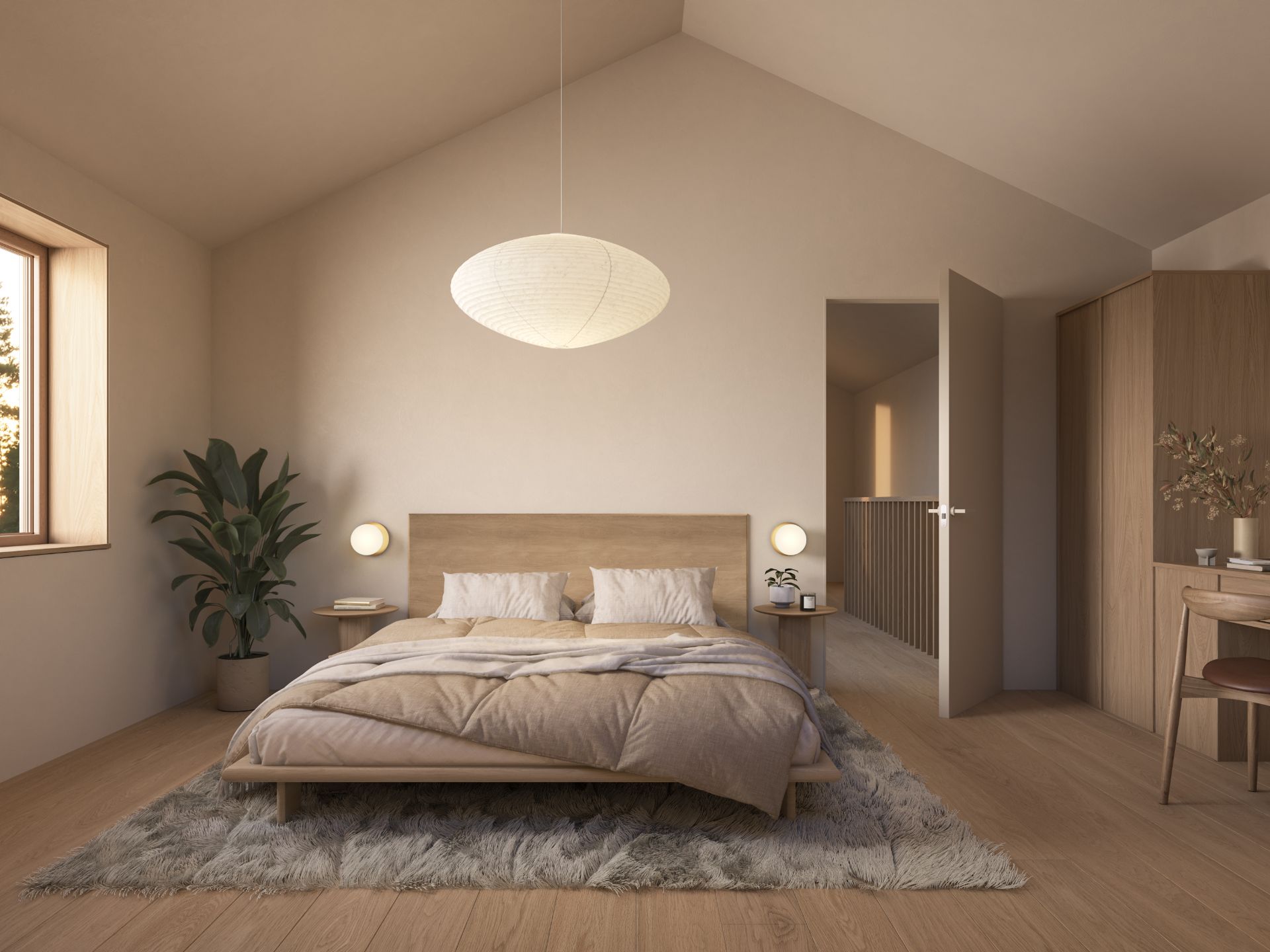 Tomannsbolig S, soverom