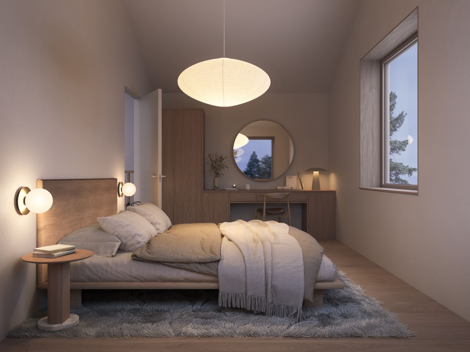 Tomannsbolig S, soverom