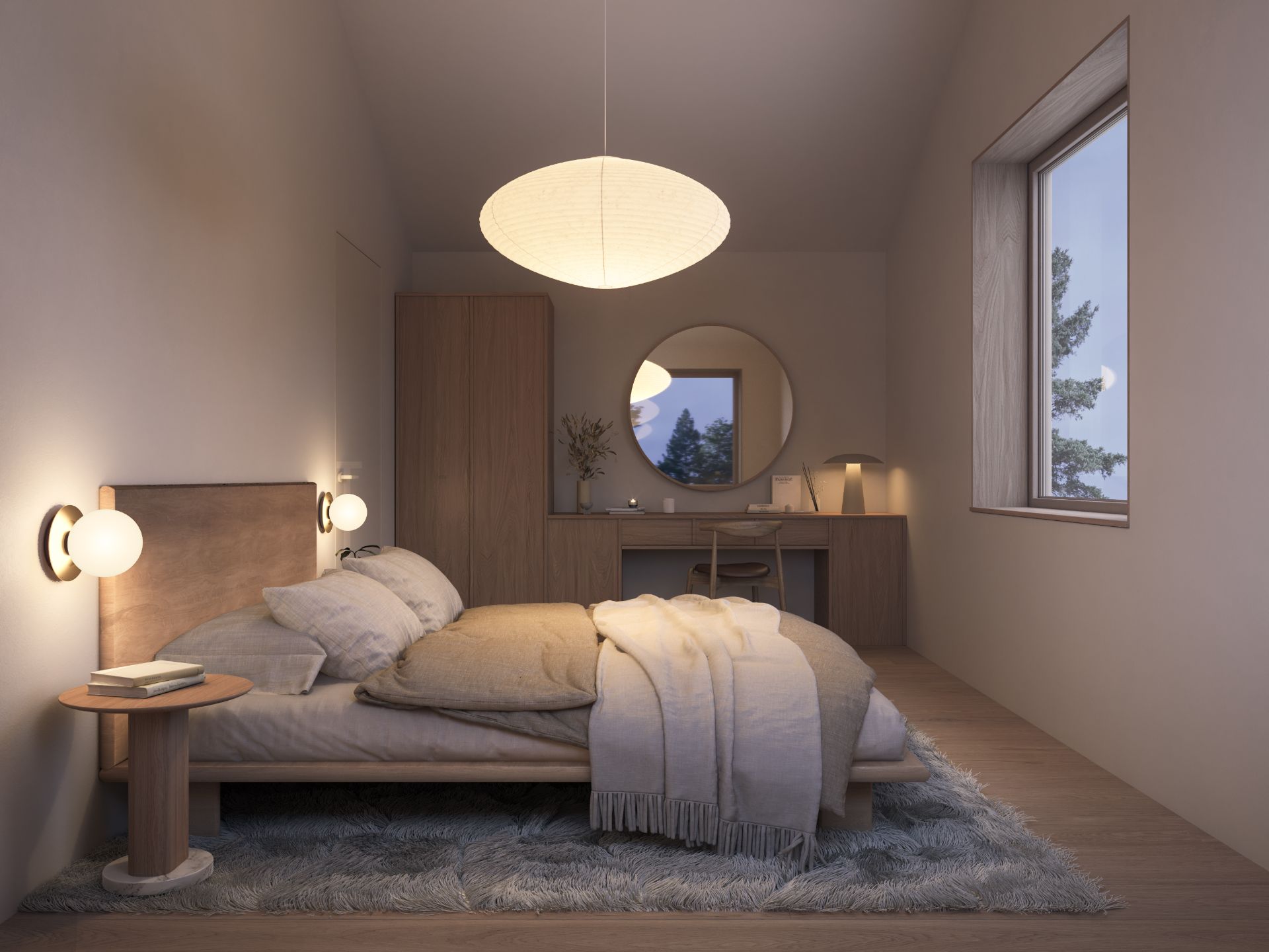 Tomannsbolig S, soverom