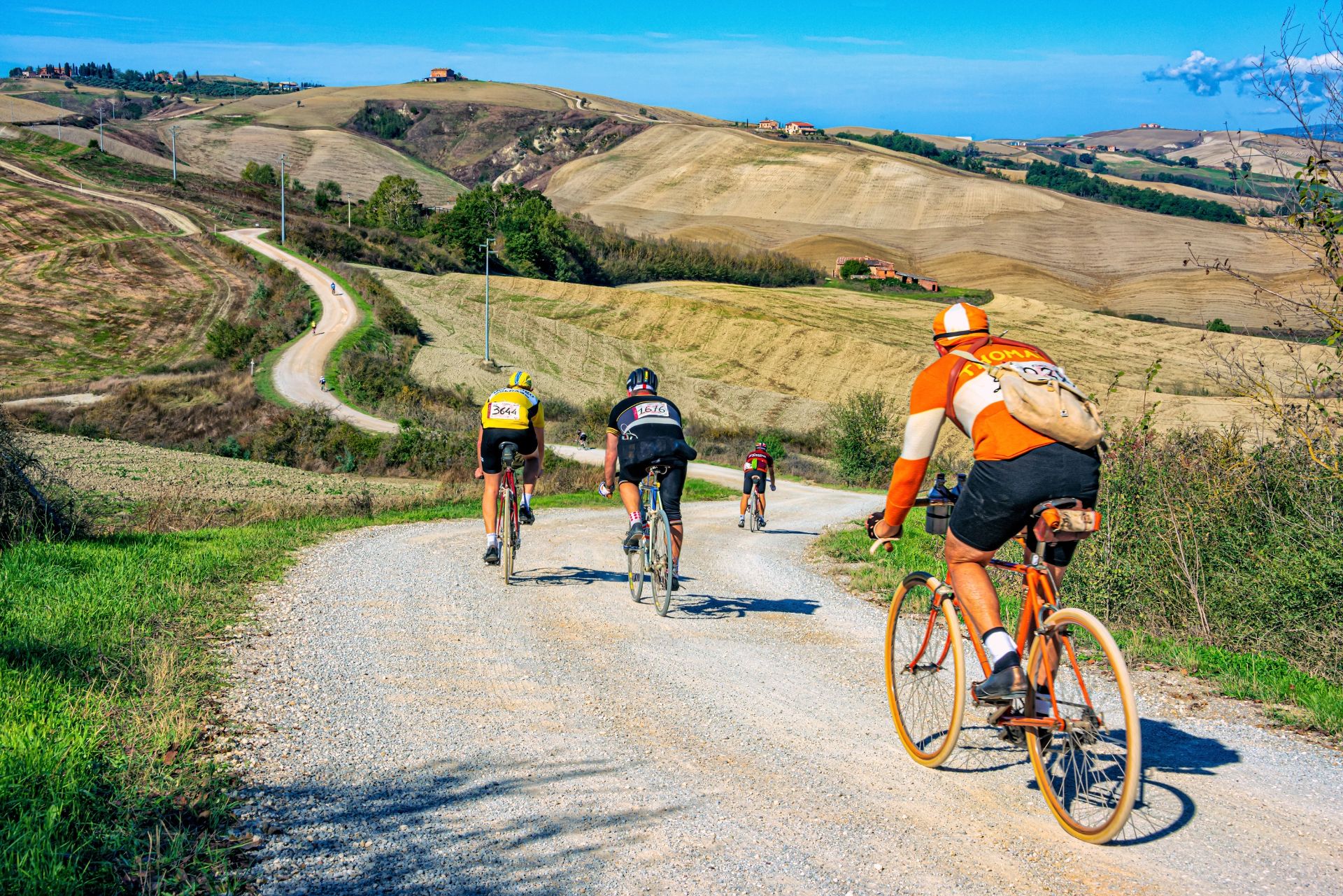 Enjoy a bike ride through the beautiful landscape