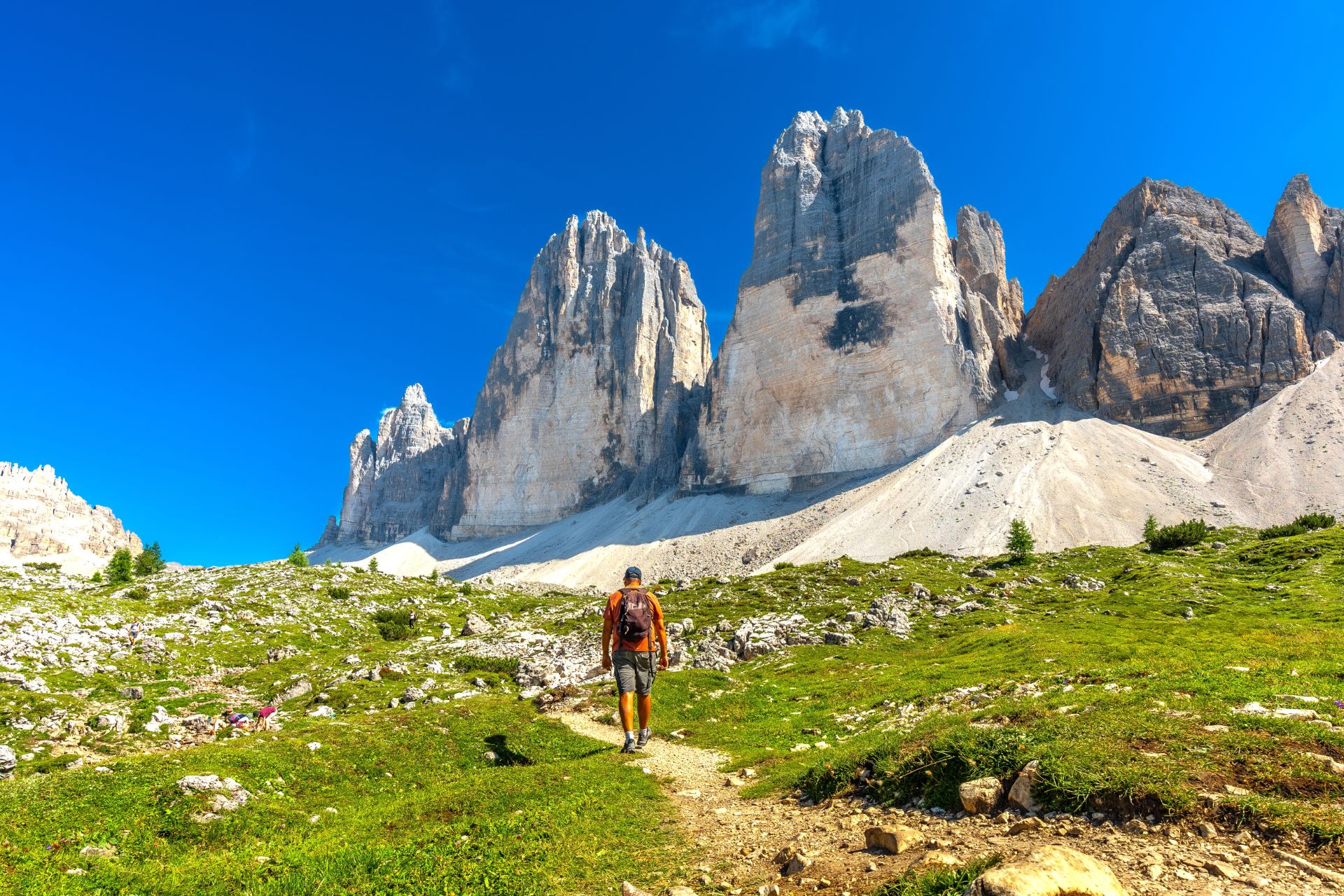Hiking in the Dolomites