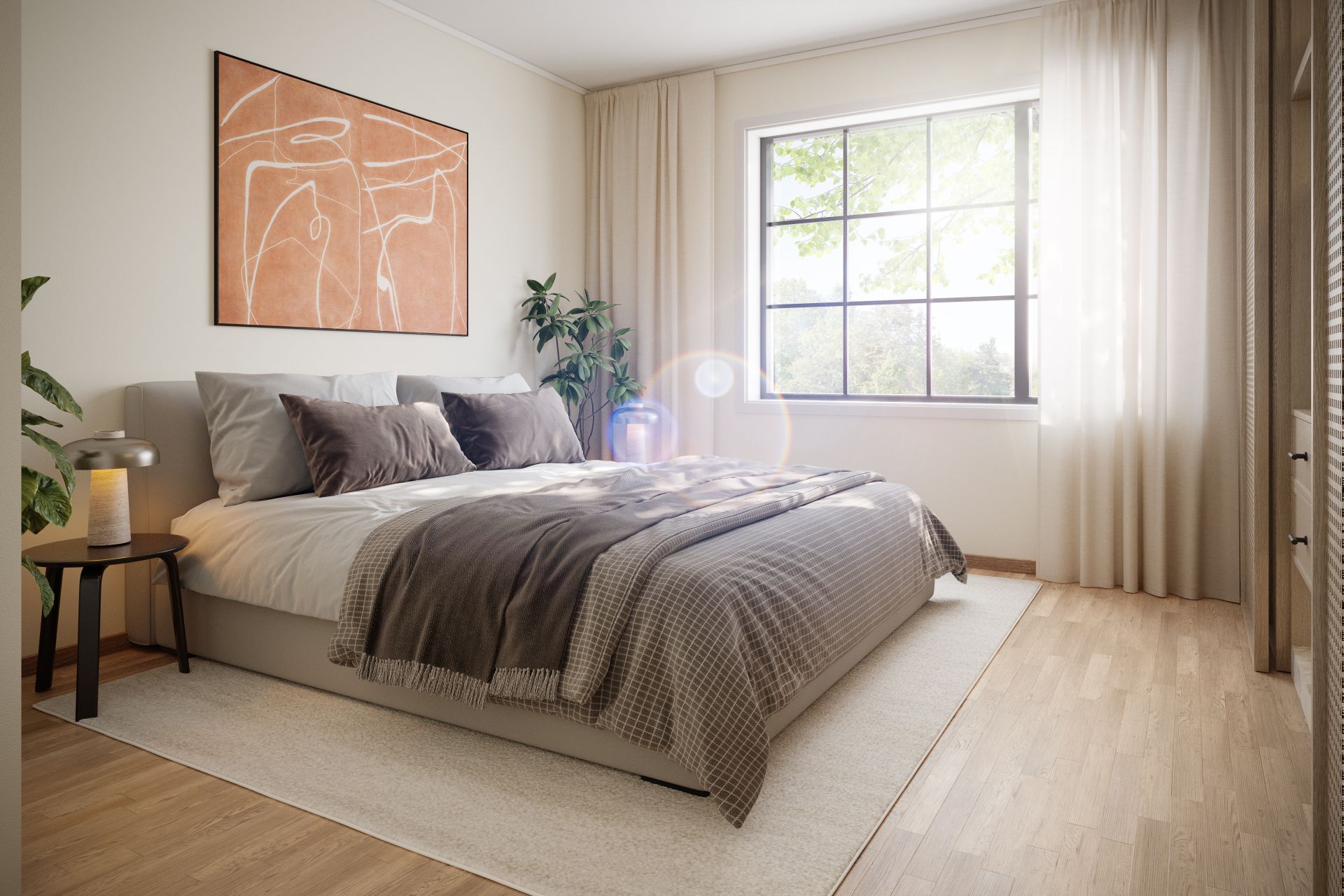 Velg mellom 2-,  3- eller 4-roms