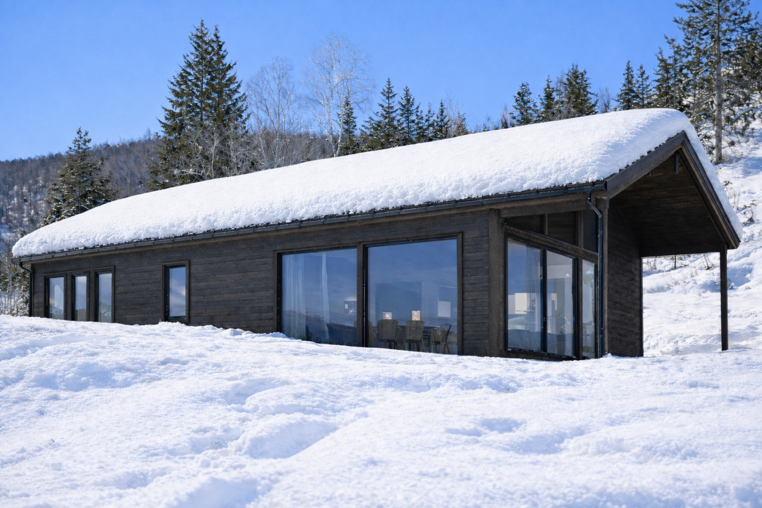 Fasade - redigert med KI, kun for illustrasjon.