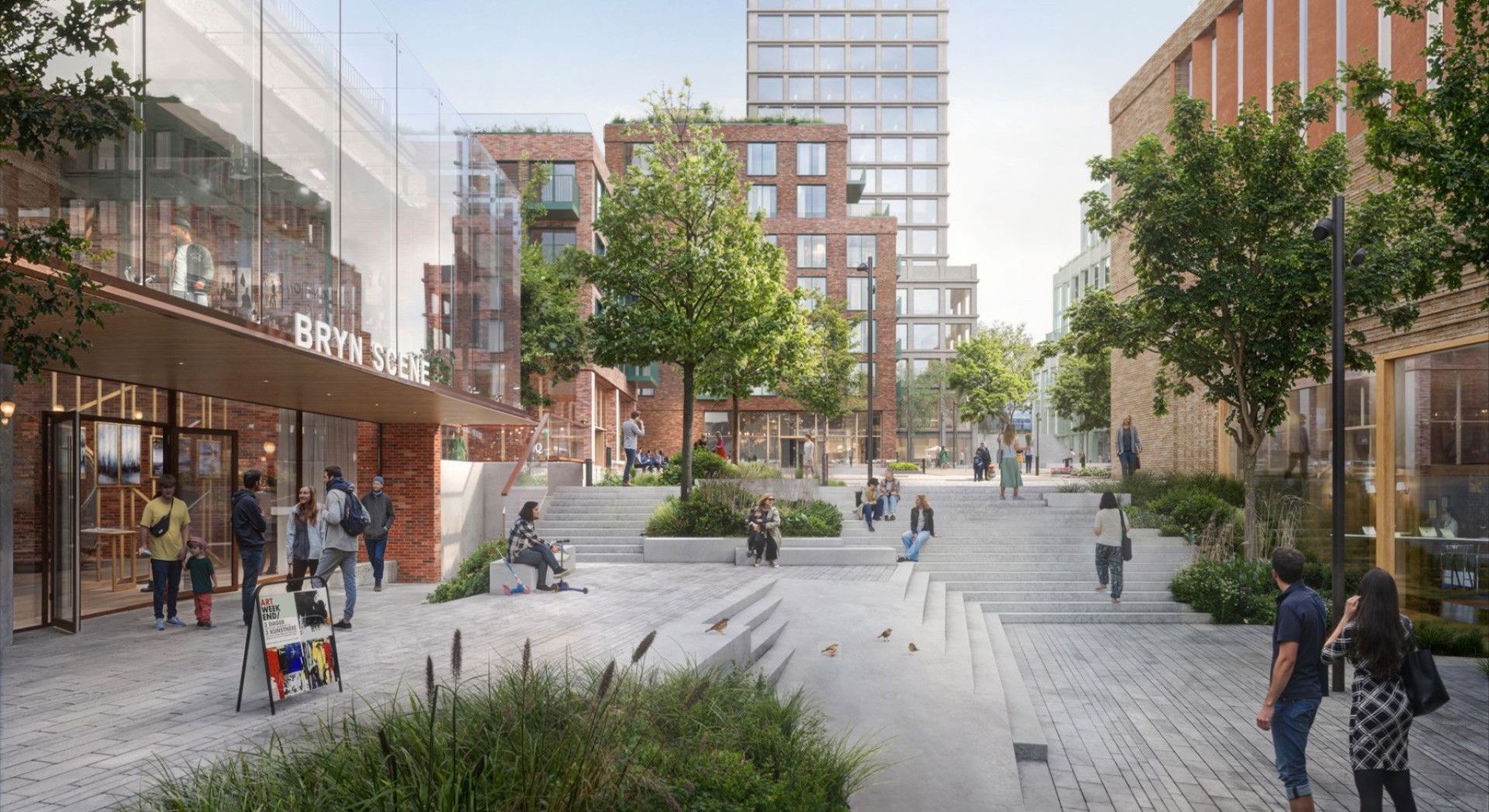 Illustrasjon: Grape Architects/ Rodeo arkitekter/ Visulent