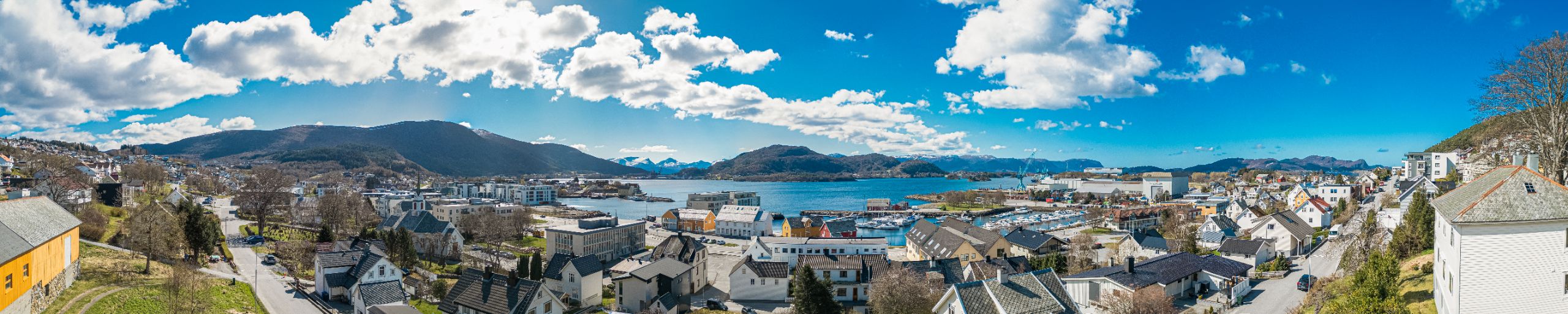 Utsikt fra tredje boligetasje